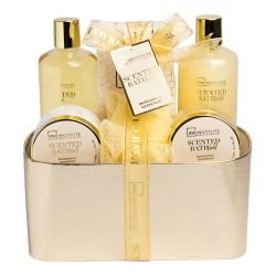 Scented Bath Gold Basket 6pcs 12126